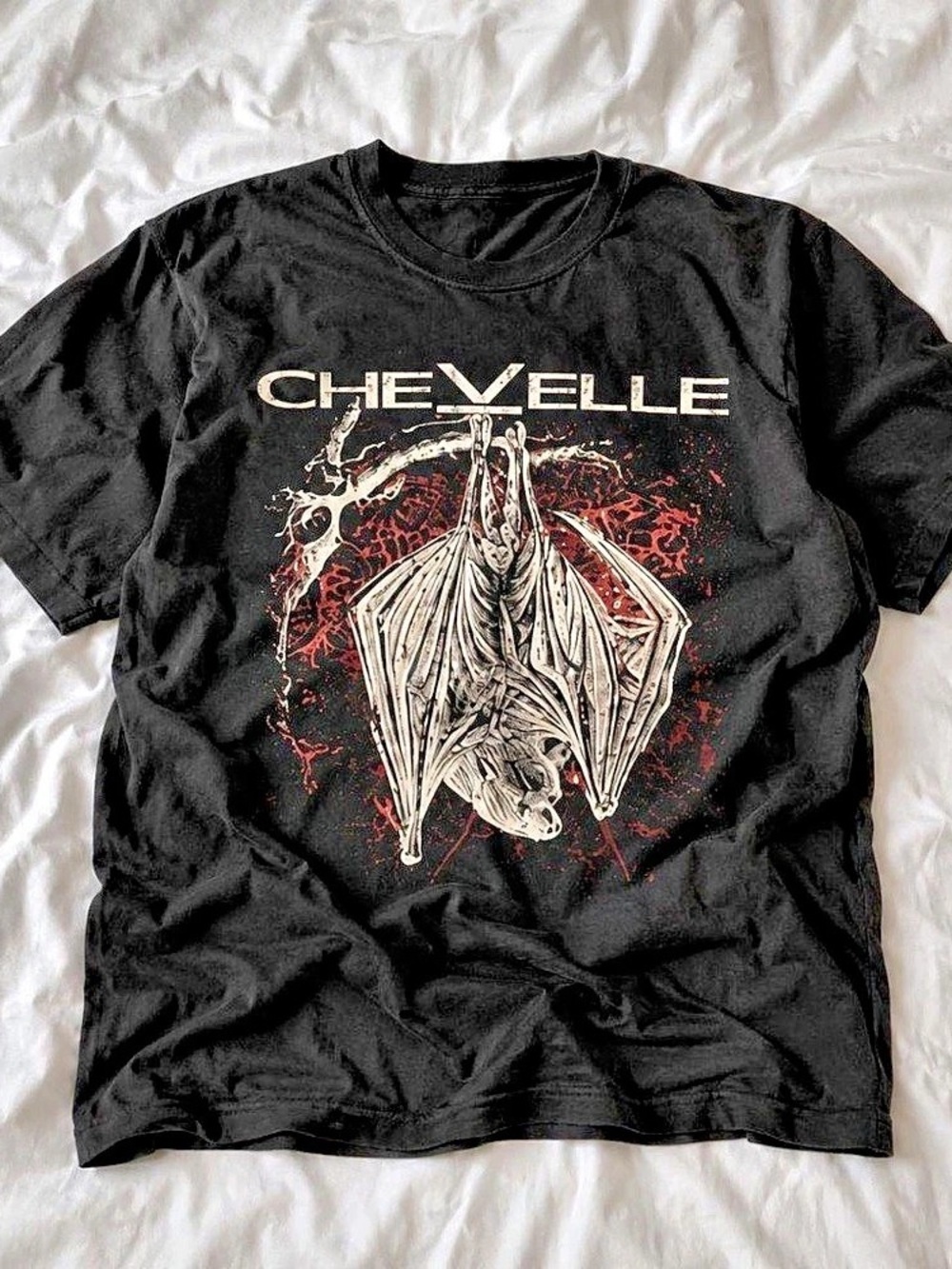 Chevelle Bat Tee Graphic Short Sleeve Tee Black